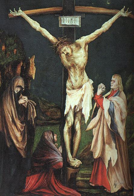  Matthias  Grunewald The Small Crucifixion Sweden oil painting art